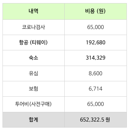  일본 오키나와 여행 경비 정리해보았어요 ~ 항목별 정리 | 원화기준 | 항공 숙소 비용 총정리
