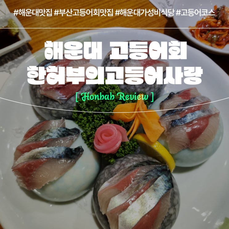  부산 해운대역 횟집 가성비갑 (feat. 한어부의고등어사랑 )