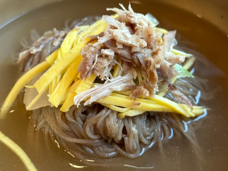  대전 유성구 맛집 「숯골원냉면 본점」 평양냉면 꿩고기 먹어본 후기