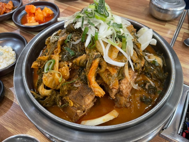  진주 경상대 통묵은지감자탕 24시간 운영되는 현지인 추천  맛집