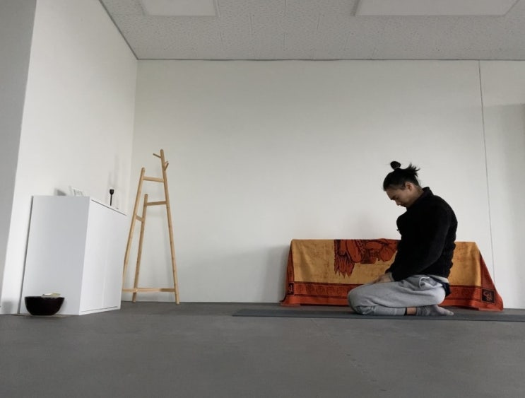  명상을 위해서 (하타)요가 수련을 하면 좋다.