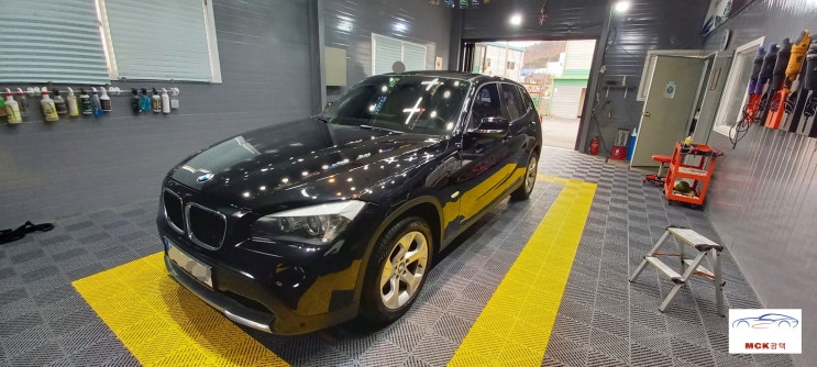  X1 검정차 BMW fc광택 서울 벌써 3번째 방문이시네요