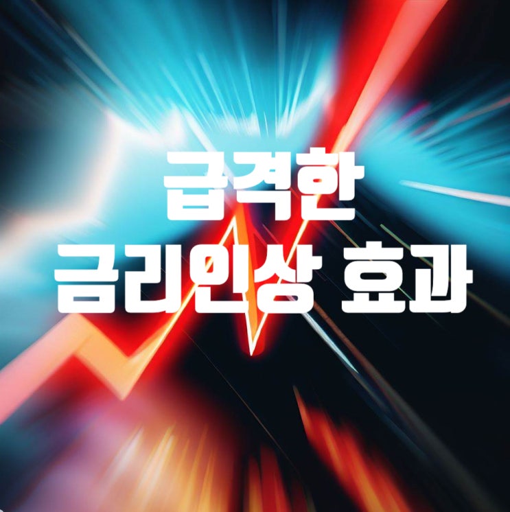  작년의 가파른 금리 인상과 그 의미