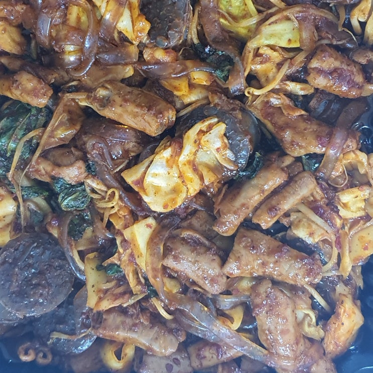  구리 인창동 6단지 야시장 야채 곱창 순대 후기