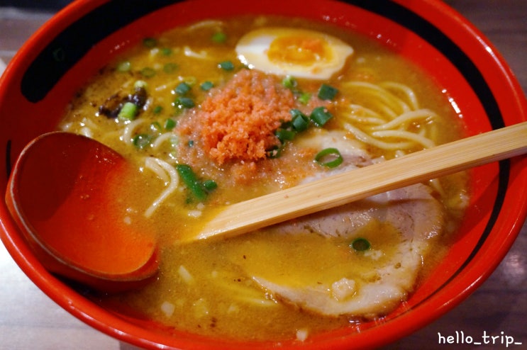  신치토세공항 라멘 맛집 에비소바 이치겐  / 삿포로 > 인천 RS732