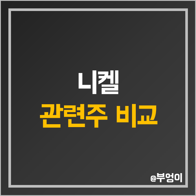 국내 니켈 관련주 비교 : 현대비앤지스틸 제이스코홀딩스 STX 티플랙스 유에스티 LG 엘지화학 POSCO 포스코 인터내셔널 이지트로닉스 삼화전자 주식 주가 PER PBR 배당금 국내 니켈 관련주 비교 : 현대비앤지스틸 제이스코홀딩스 STX 티플랙스 유에스티 LG 엘지화학 POSCO 포스코 인터내셔널 이지트로닉스 삼화전자 주식 주가 PER PBR 배당금