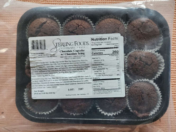 Chocolate Cupcake with Chocolate Icing