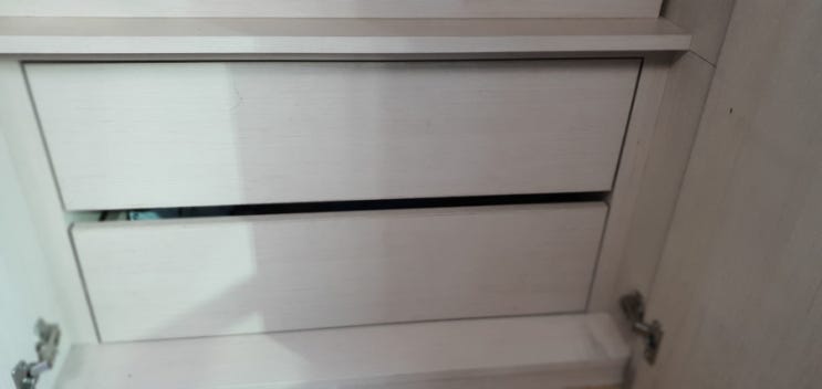  용산구출장집수리 파란몽키 / 용산 산호아파트 / 서랍레일교체