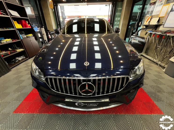  안산 수입차 자차보험 벤츠 E350 선처리 판금도색