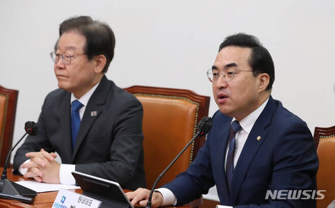 민주, 원내<b>대표</b> 주자 윤곽…<b>김두관</b>·박광온·이원욱·홍익표 등