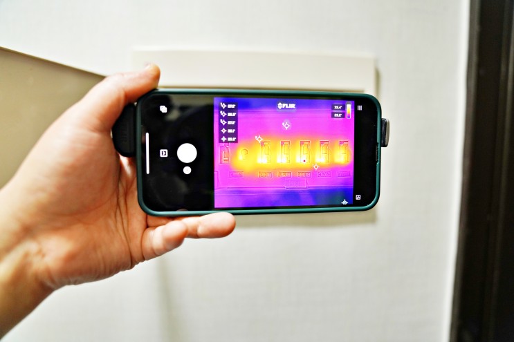 무선 열화상카메라 플리어 원 엣지 프로 비접촉 온도측정기