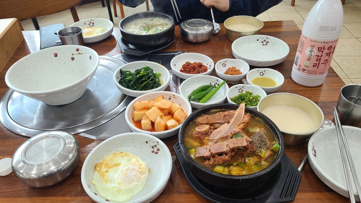 구제주 도민맛집 해아름 현지인가는 접짝뼈국 뼈해장국