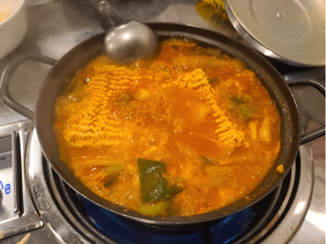  용산고기집 경아식당(feat. 부대찌개 맛집)