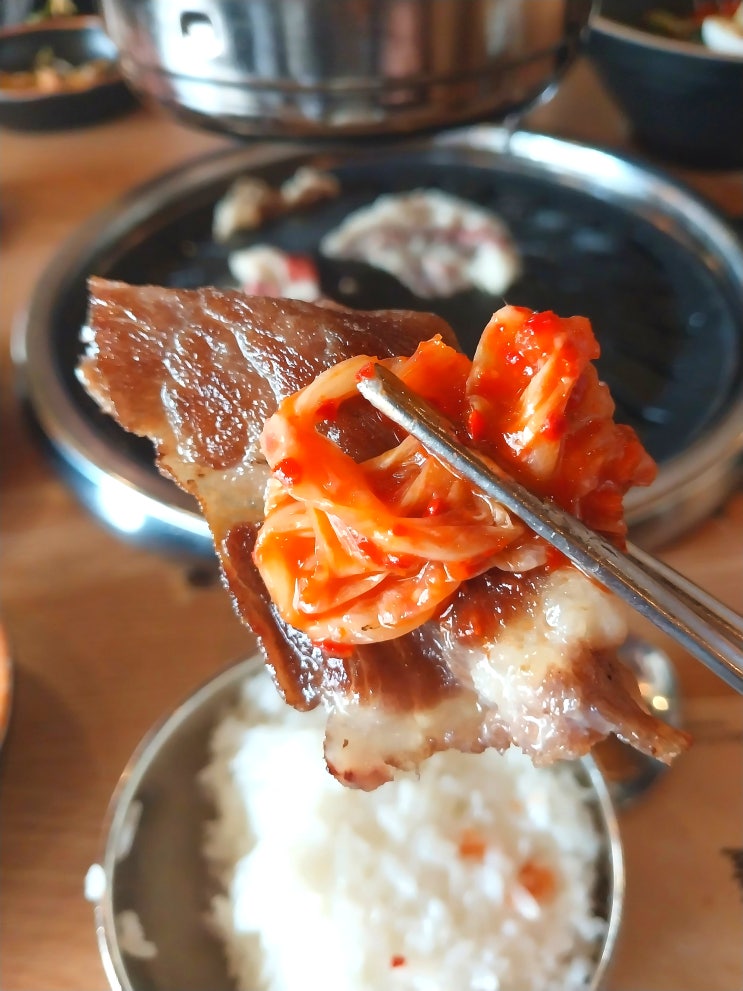 [수원 권선구 능실마을 주차가능 고기집] 이차돌 수원능실점