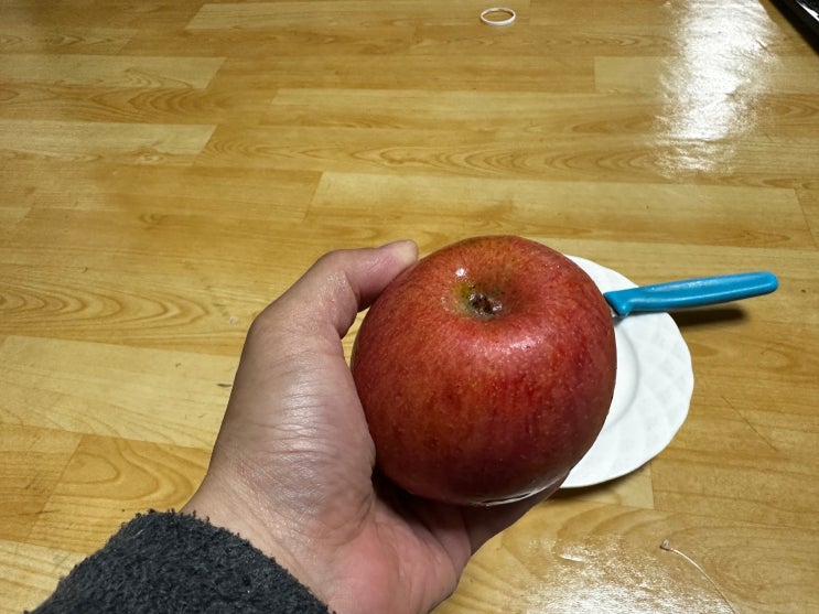  사과를 살 땐, 이런 사과만. 먹을 땐 이렇게
