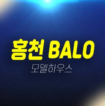 홍천 BALO(발로) 홍천군 대곡리 풀빌라 리조트 고급 생숙 호텔 레지던스 분양/공급가 평형타입 및 견본주택 잔여호실 방문 투자문의!