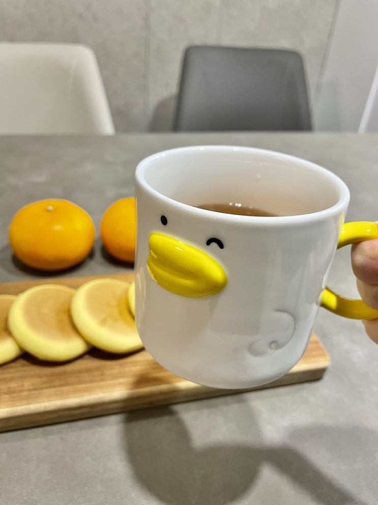  리리빌리지 포포오리머그컵:) 주방에 귀여움 한스푼 더하기