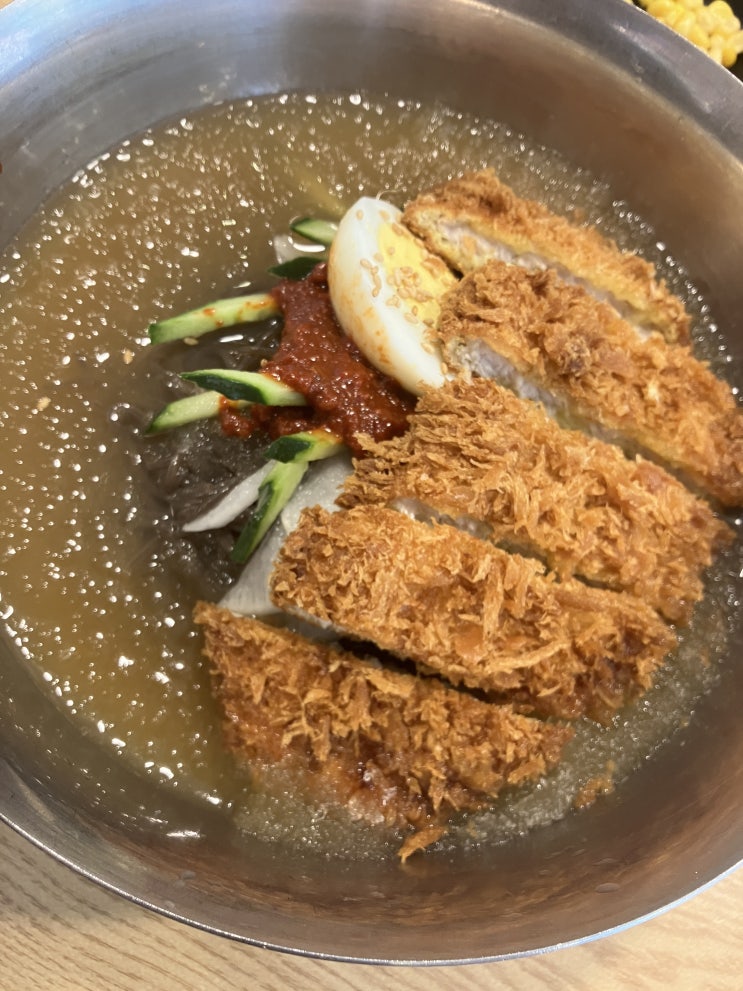  건대 냉면 돈까스 맛집 포크포크 건대직영점 오래된 단골집