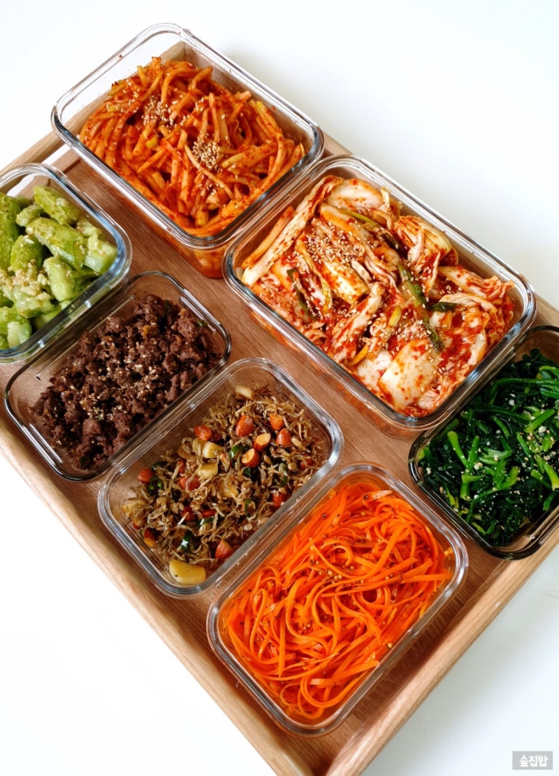 일주일 밑반찬 만들기 밑반찬 종류 집반찬 가정식 반찬 레시피 : 네이버 블로그