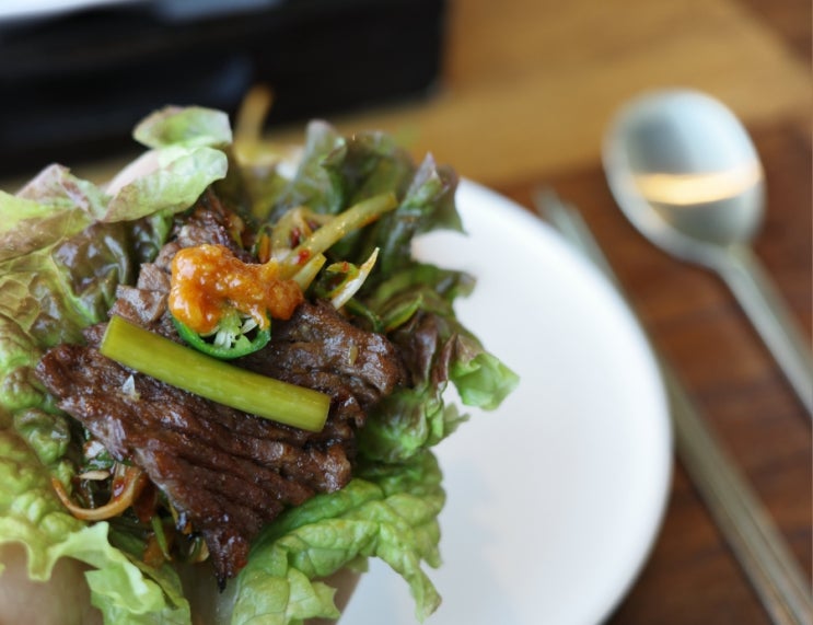  대왕암 암소갈비 : 울산 일산지해수욕장 근처 깔끔한 갈비맛집 / 슬도 유채꽃밭 산책