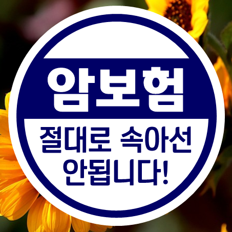  암진단비보험 추천 여러분은 지금 인터넷암보험 비교에 속고 있는 건지도 몰라요!