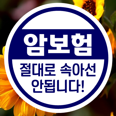 암진단비보험 추천 여러분은 지금 인터넷암보험 비교에 속고 있는 건지도 몰라요!