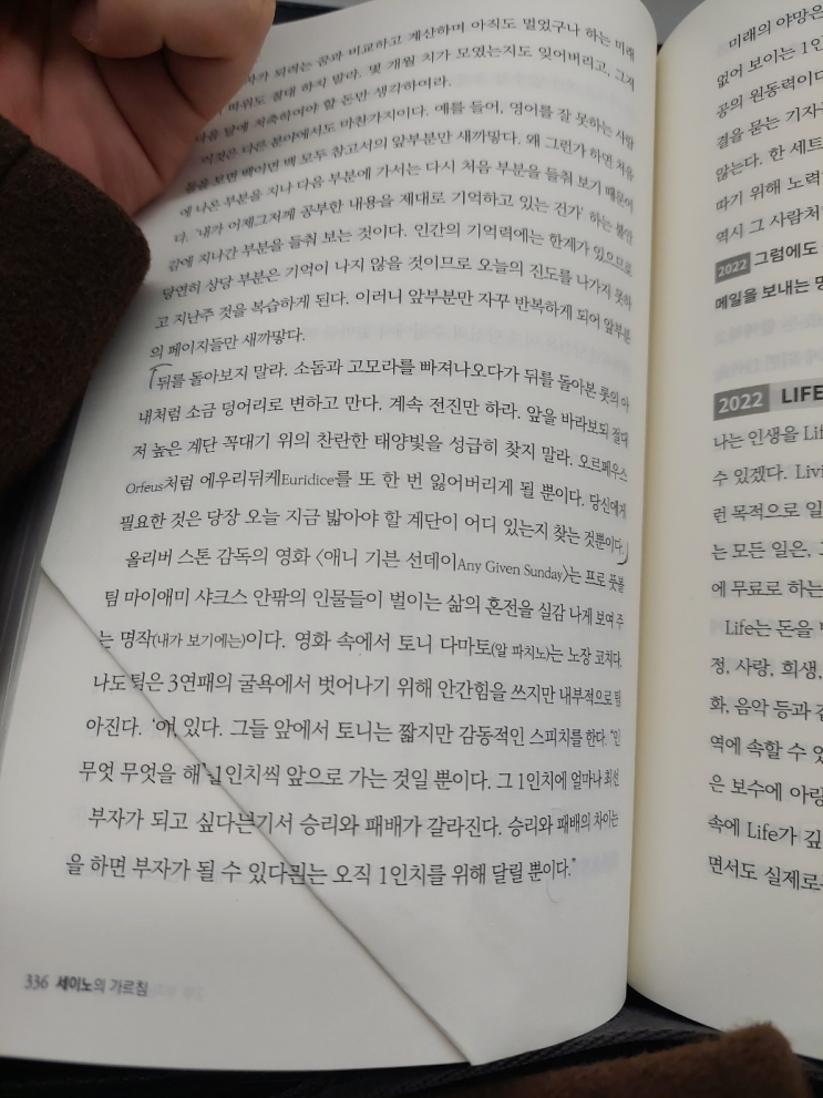 아주 작은 단계들이 모여야, 꿈을 이룰 수 있는 것이다. - 세이노의 가르침