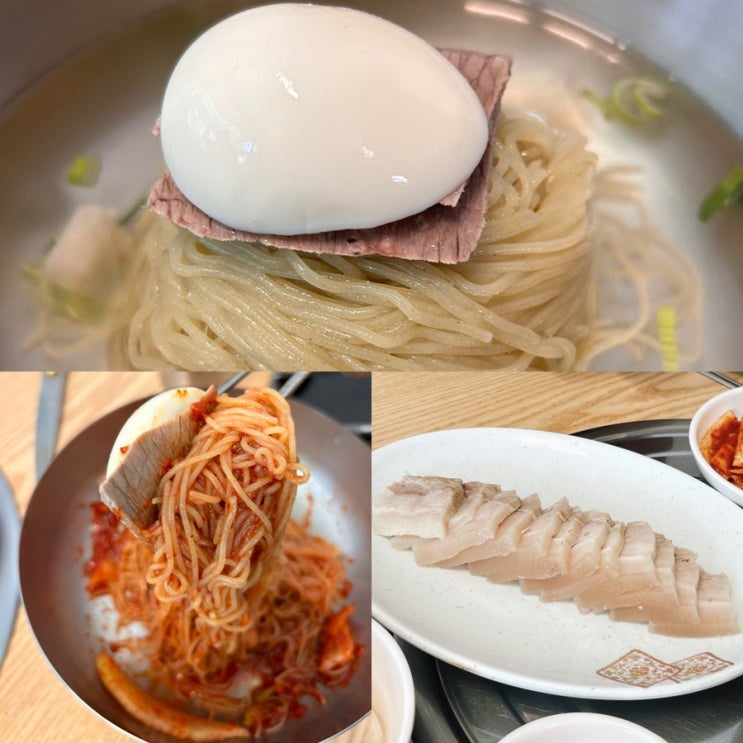  논현역 평양냉면 봉산 평양냉면 처음 먹은 평양냉면 먹을 만 한데 왜 비싼 거지? 제육은 너무 맛있습니다.