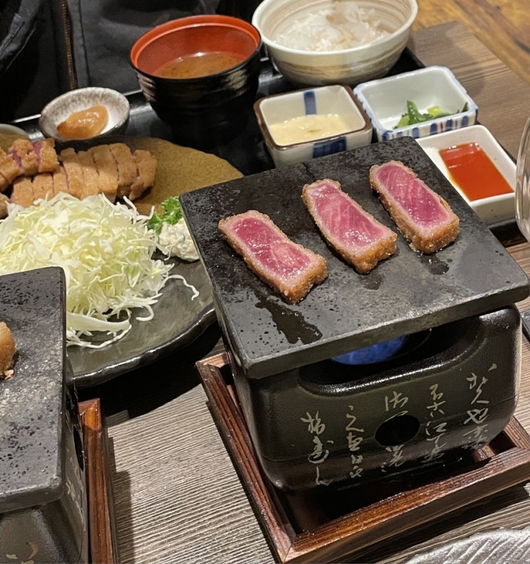  후쿠오카 큐카츠 맛집 모토무라