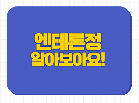  엔테론정 50mg 150mg 가격 효능 효과 부작용