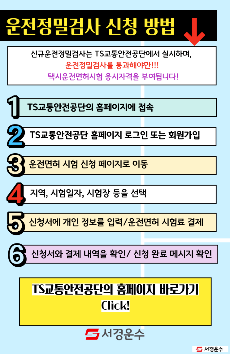 [인천] 택시운전 자격시험은 운전적성 정밀검사를 통과 후에! 응시 가능!
