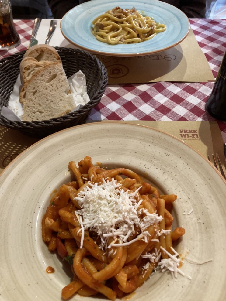  이탈리아 피렌체 브레이크타임 없는 이탈리안 음식점 Osteria del Proconsolo