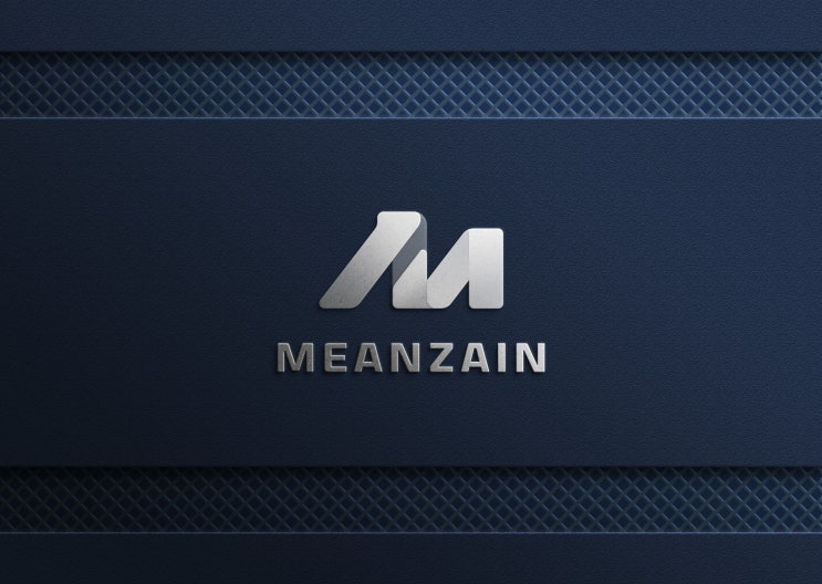  [MEANZAIN]디자인 회사 로고 리뉴얼 직접 해봤습니다.