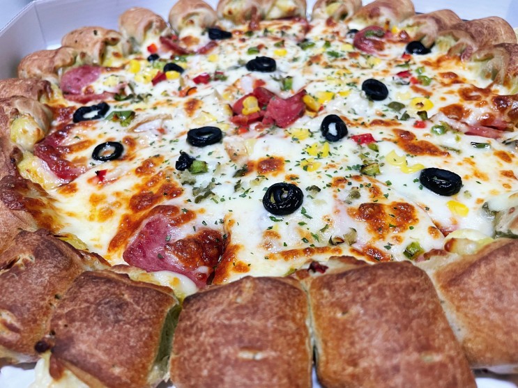 가성비 좋은 바이트 피자 / 하남 미사 피자마루업 하남미사점