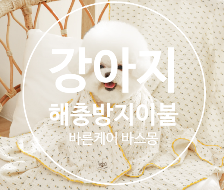  강아지 해충방지 이불, 안티버그 블랭킷