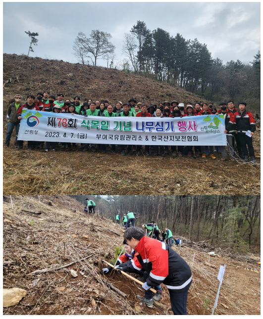 부여국유림관리소 제78회 식목일 기념 나무심기 행사 추진 부여국유림관리소 제78회 식목일 기념 나무심기 행사 추진