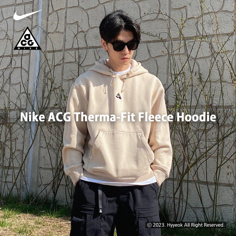 나이키 ACG 후드티 아이보리 코디 활용, 실착 후기