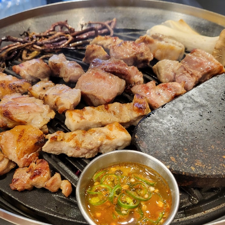 [고반식당 상일동역점] 웨이팅 필수인 상일동삼겹살 맛집