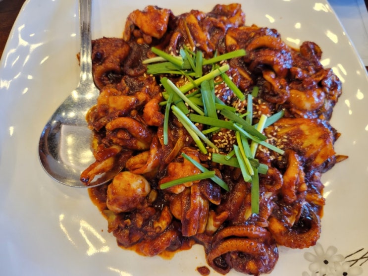  구미 산동맛집, 점심식사 메뉴로도 딱인 한채방쭈꾸미