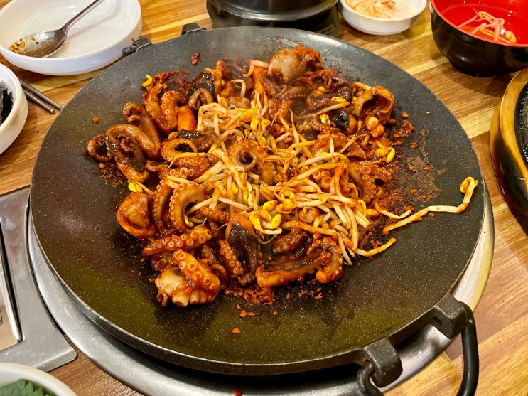 덕천밥집 소문난초량할매쭈꾸미 철판쭈꾸미 맛집