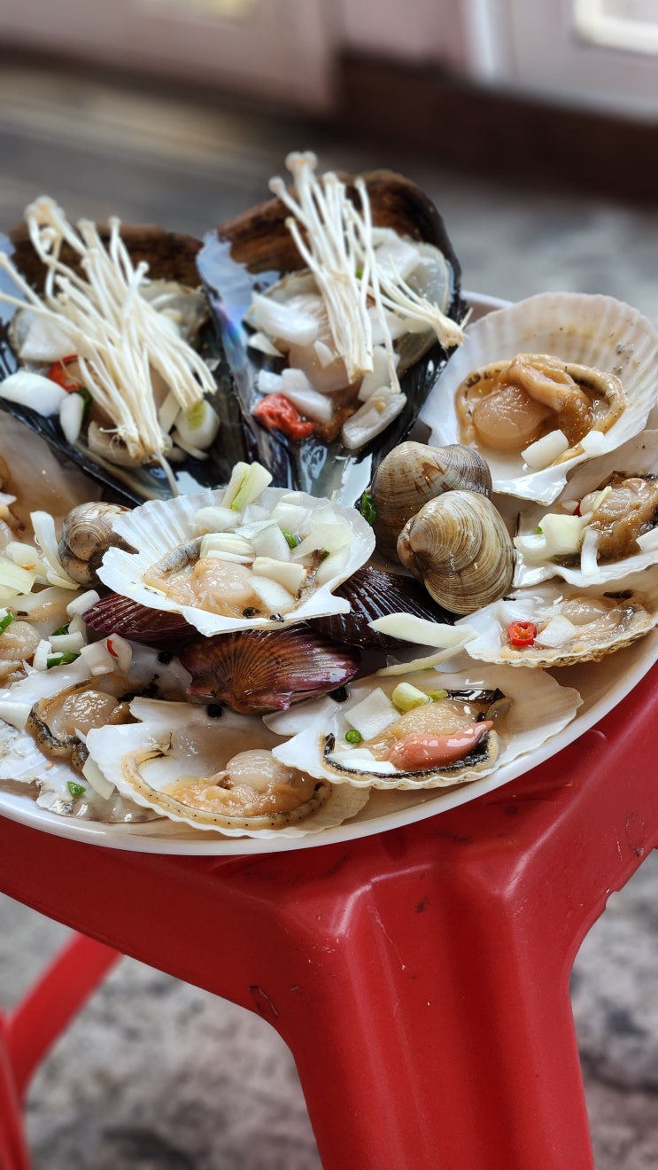  부산 청사포, 조개구이 맛집 "해운대구이"
