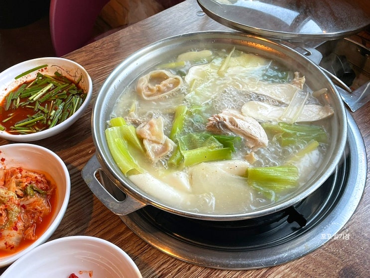  논현동 닭한마리 닭칼국수 맛집 - 동대문닭한마리칼국수