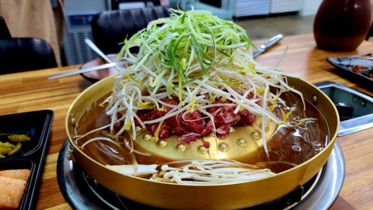  서정리역맛집 전골식&옛날식 옛날소불고기