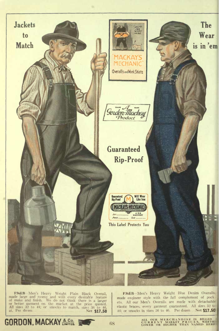[번역] (1) 1920년대 남성 워크웨어, 캐쥬얼 의류: 1920s Men’s Workwear, Casual Clothes
