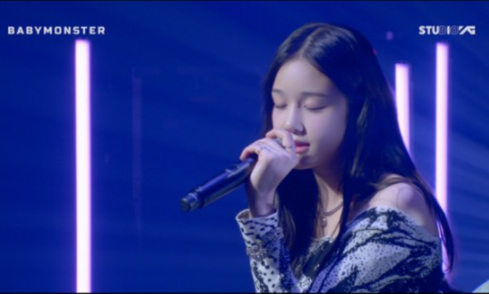 YG 신인 베이비몬스터 파리타, 압도적 감성 보컬 YG 신인 베이비몬스터 파리타, 압도적 감성 보컬