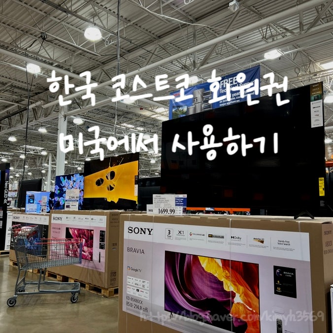  미국 여행 시 코스트코 카드 가져오기 추천! 미국에서 한국 코스트코 회원권 사용할 때 참고할 점