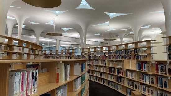  National Taiwan Univ. Library, Taipei, designed by Toyo Ito