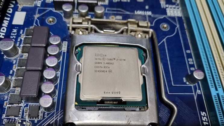  아이비브릿지 i7 3770 CPU 구매!