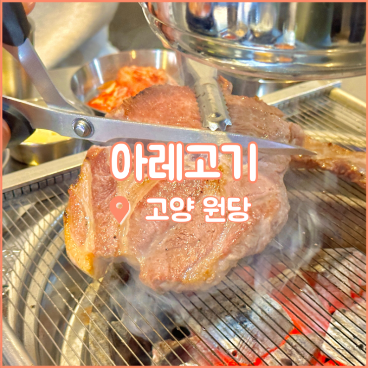  성사동 맛집, 맛있는 숙성고기를 맛볼 수 있는 원당고기집 아레고기