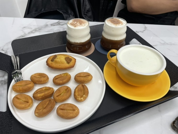 송도역 디저트 카페 , 옥련동 디저트 카페 : 티공공 , 마들렌 맛집 , 주차가능 , 커피콩빵